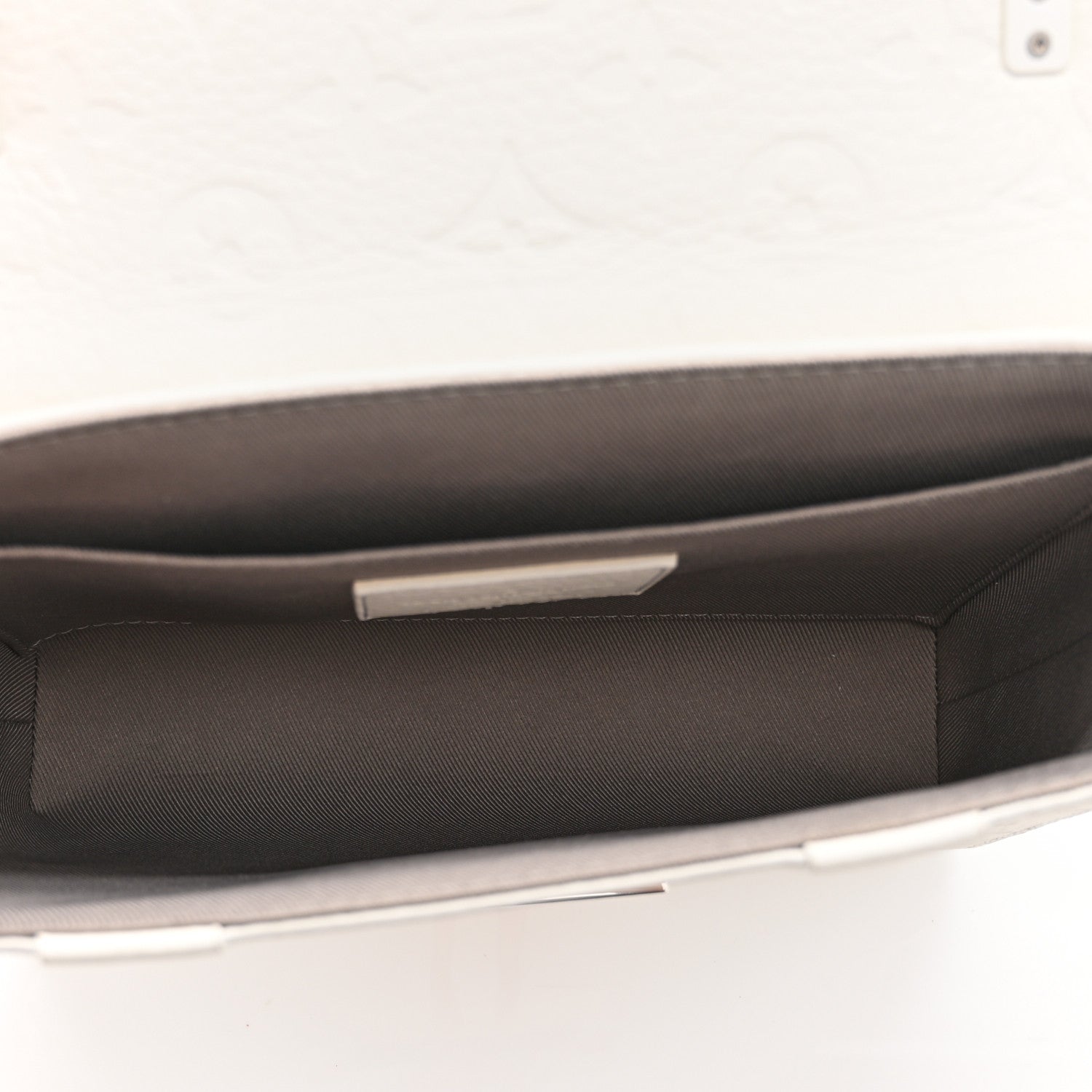 Taurillon Monogram LV Friends Soft Trunk Messenger White