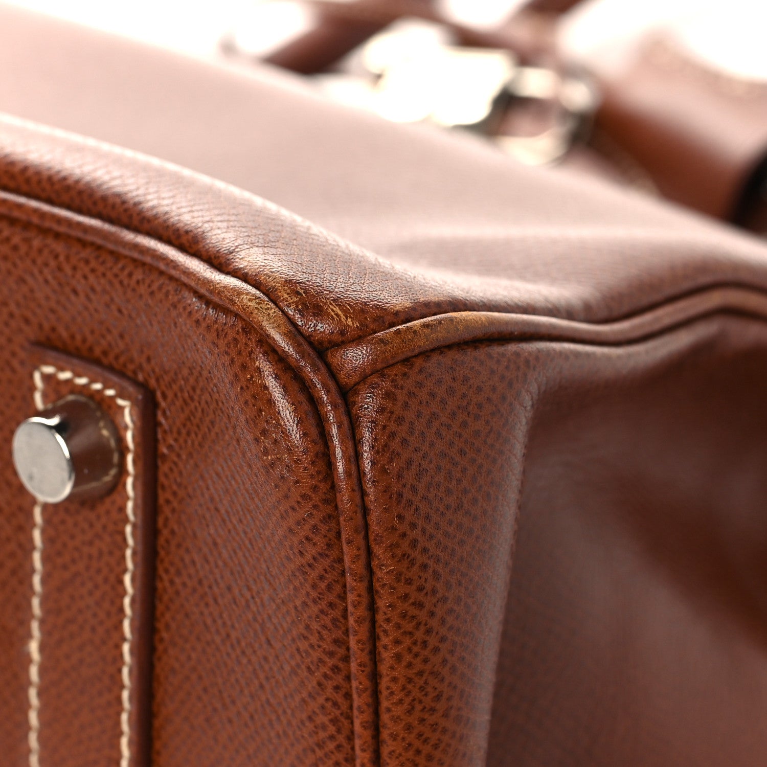 Veau Grain Lisse Birkin 35 Noisette