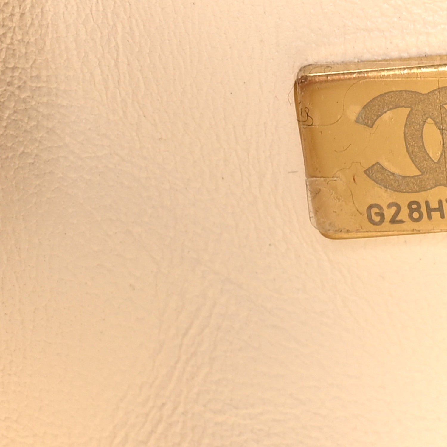 Aged Calfskin Quilted 2.55 Reissue Mini Flap White