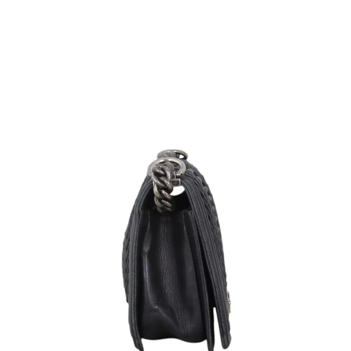 Chanel Boy 3D Pleated Old Medium