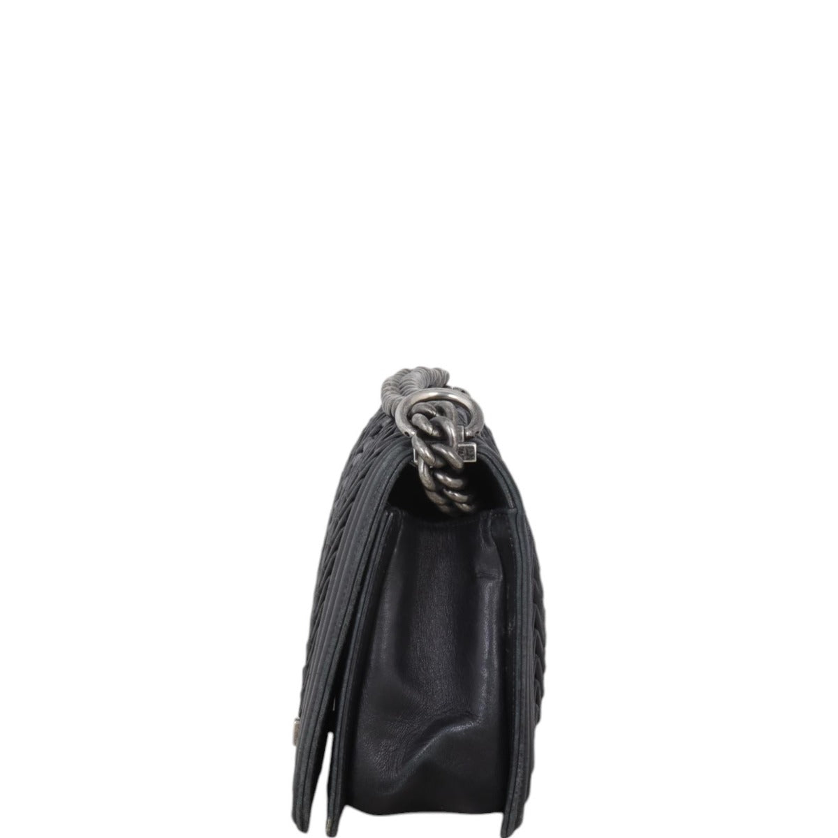 Chanel Boy 3D Pleated Old Medium
