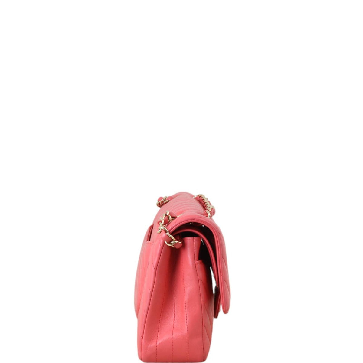 Chanel Classic Double Flap Medium Chevron Lambskin