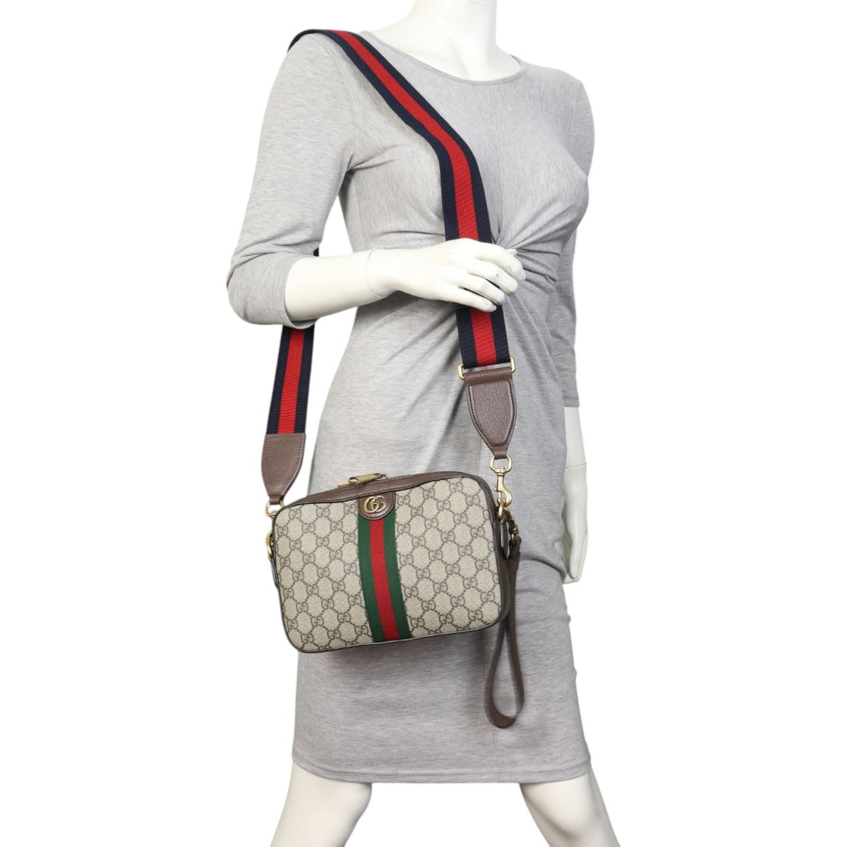 Gucci GG Supreme Ophidia Crossbody Bag