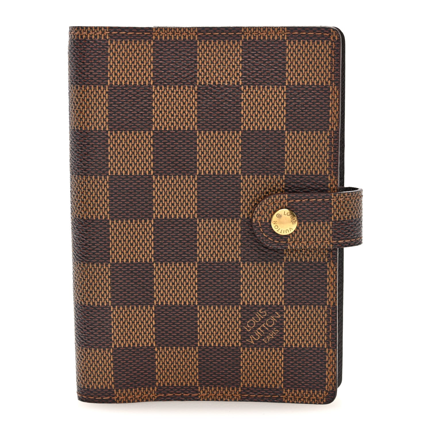 Damier Ebene Small Ring Agenda Cover