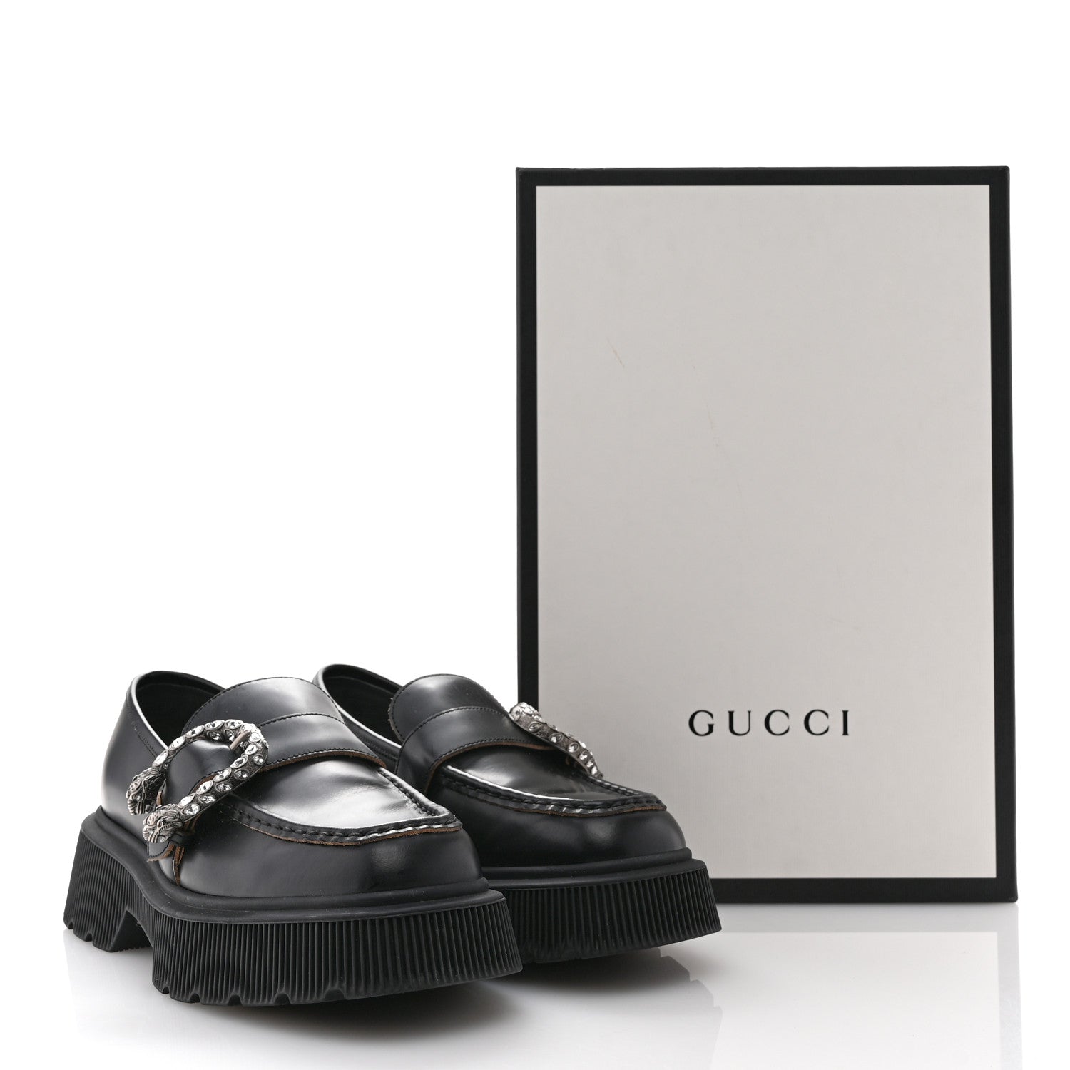 Cordovan Lux Dionysus Hunder Loafers 39.5 Black