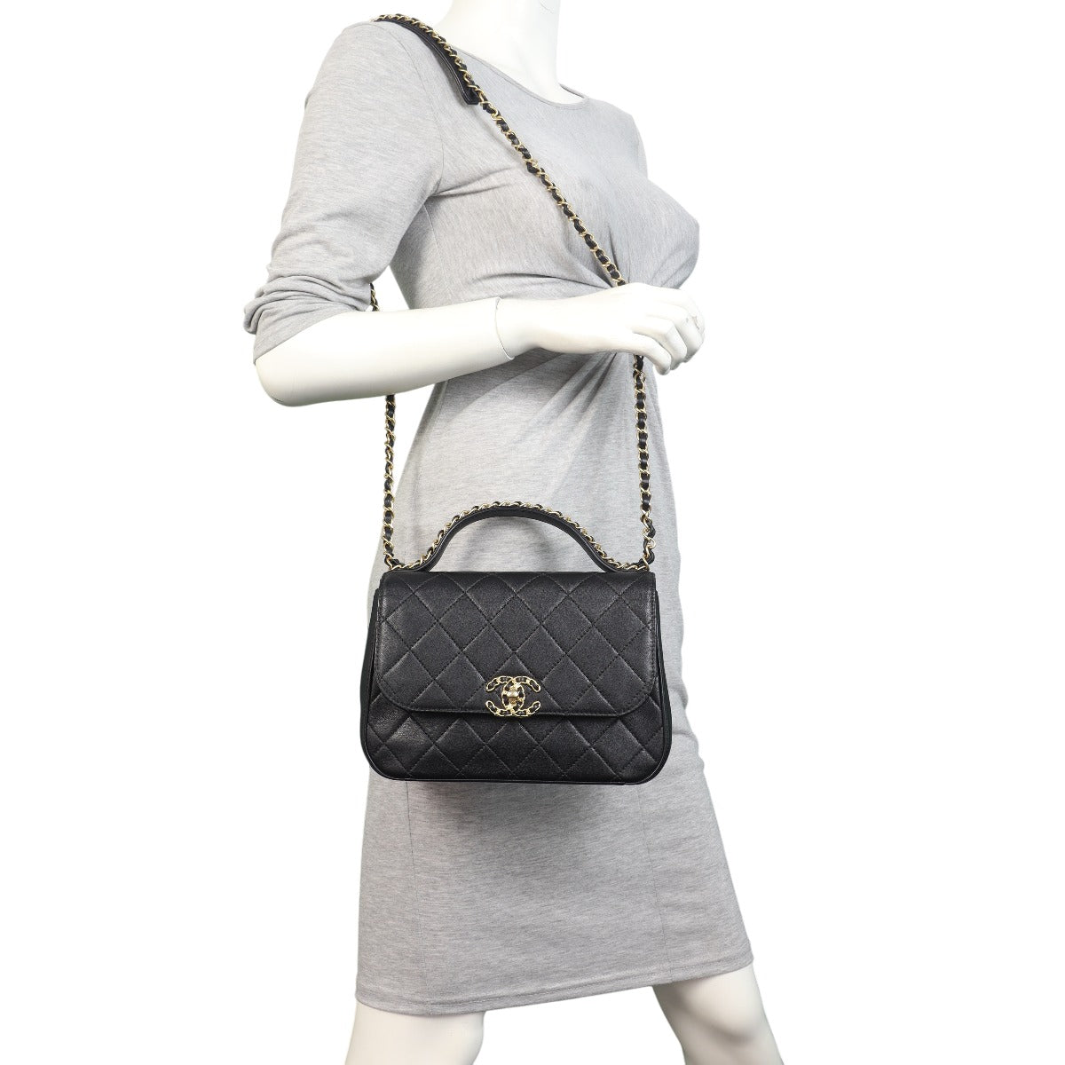 Chanel 19 Infinity Chain Top Handle Small