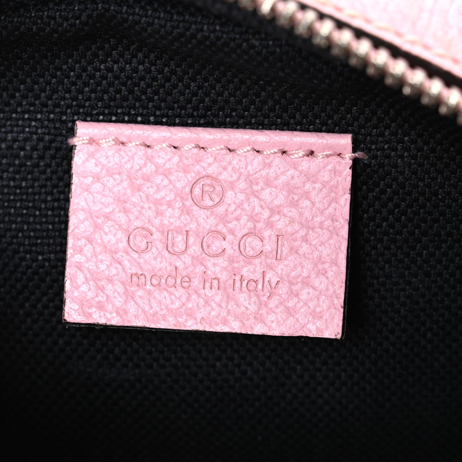 GG Supreme Monogram Psychedelic Round Shoulder Bag Black Multicolor Sugar Pink