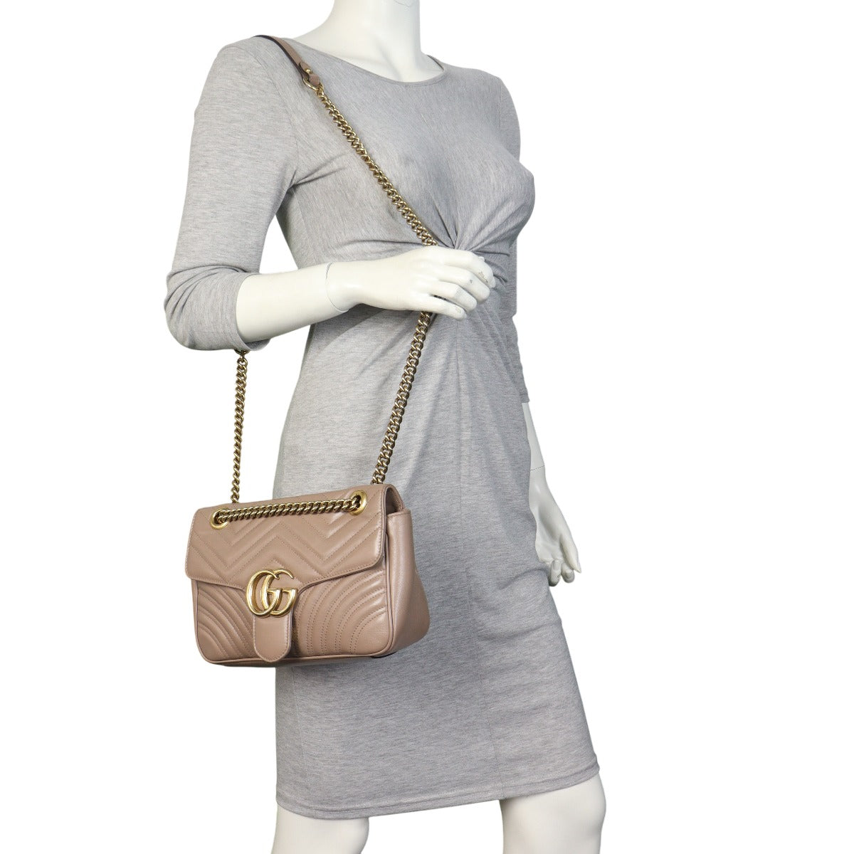 Gucci GG Marmont Matelasse Medium Shoulder Bag
