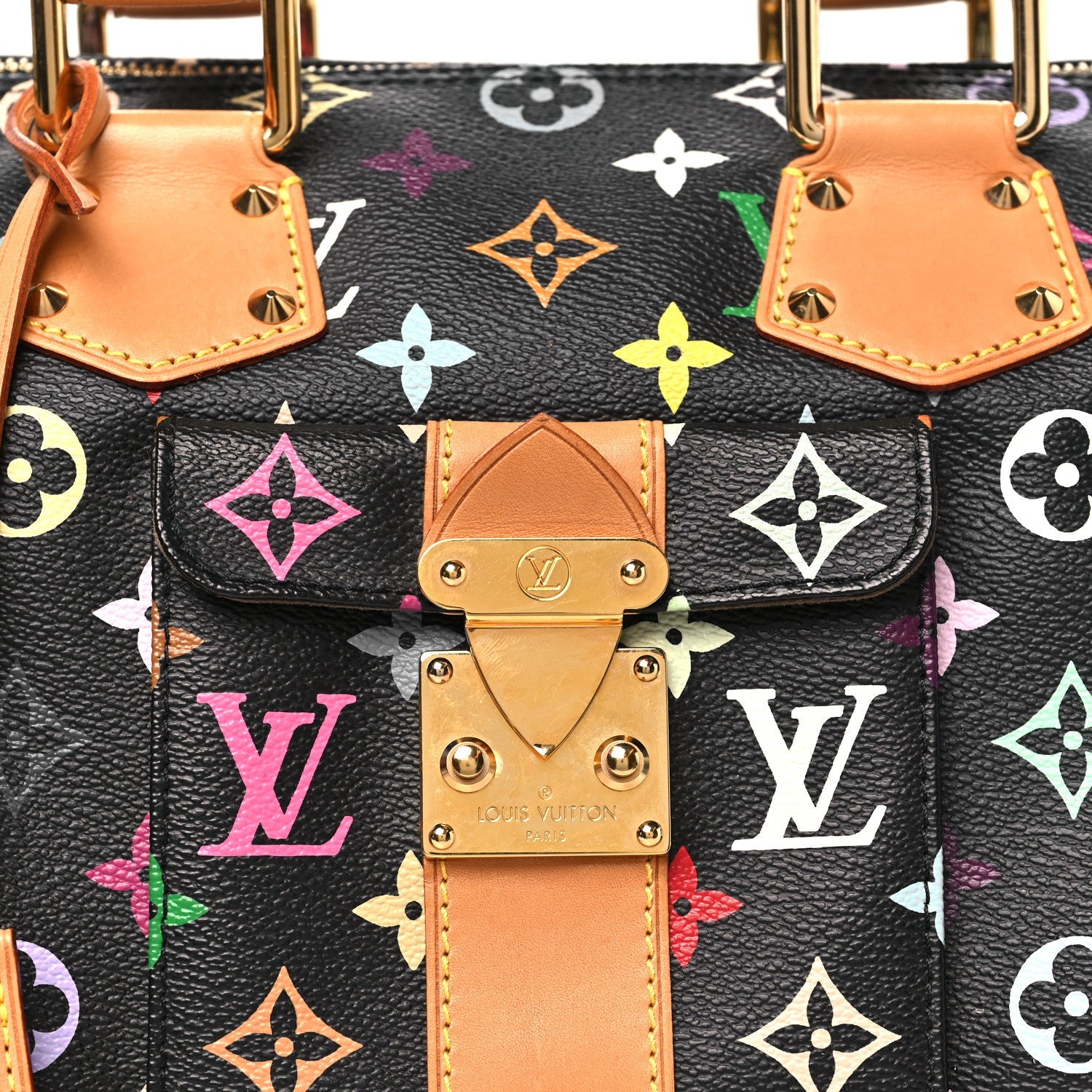 Monogram Multicolor Speedy 30 Black