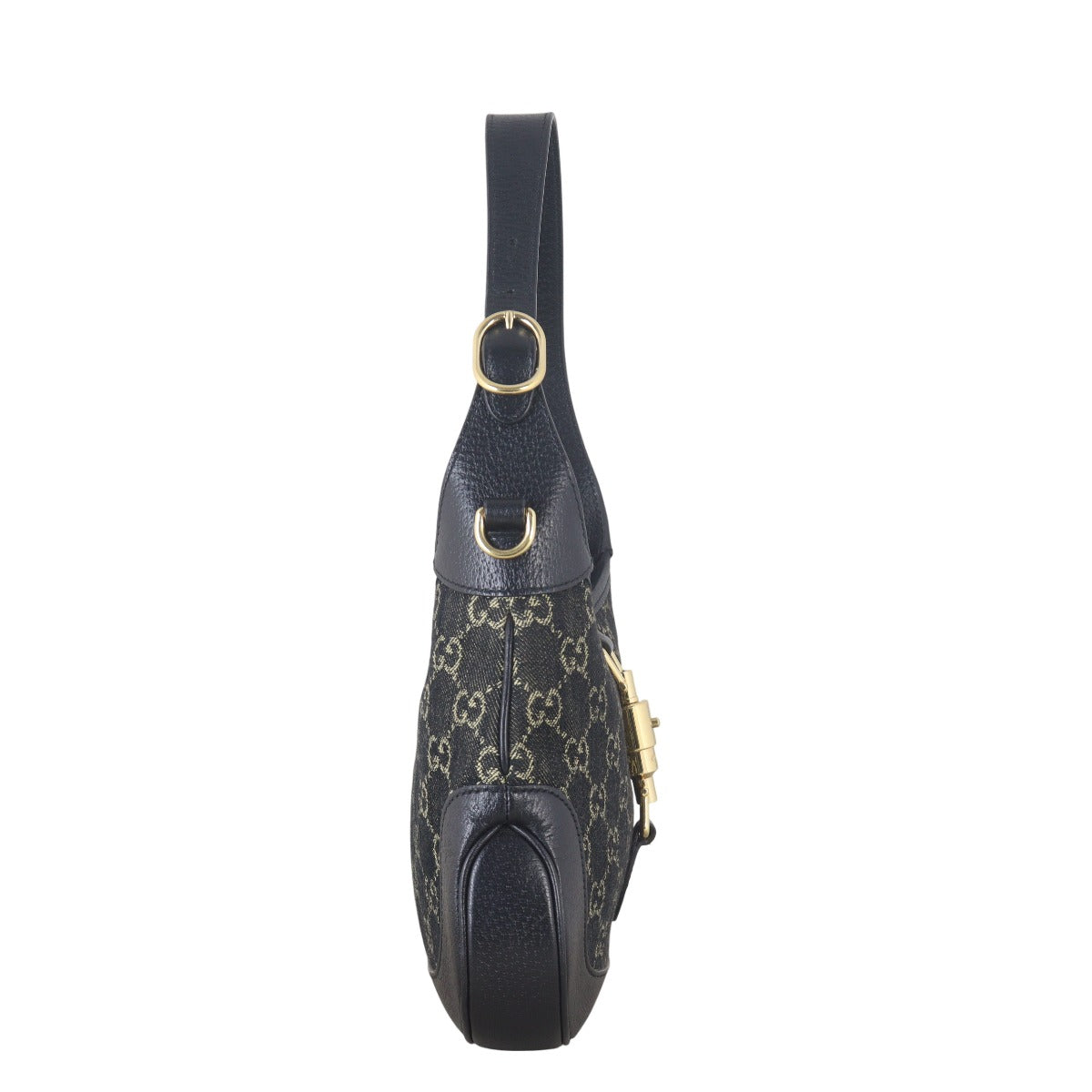 Gucci Jackie 1961 GG Denim Small Hobo