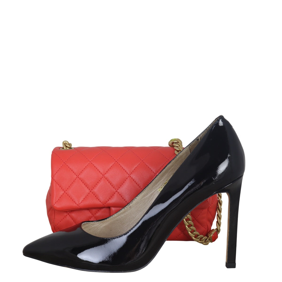 Chanel Pearl Samba Mini Rectangular Flap Bag Lambskin