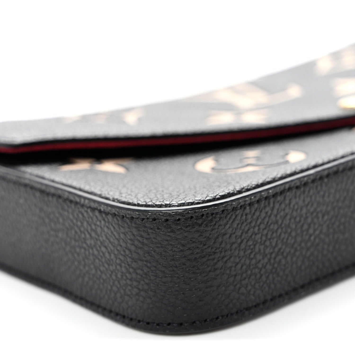Empreinte Monogram Giant Felicie Pochette Black Beige