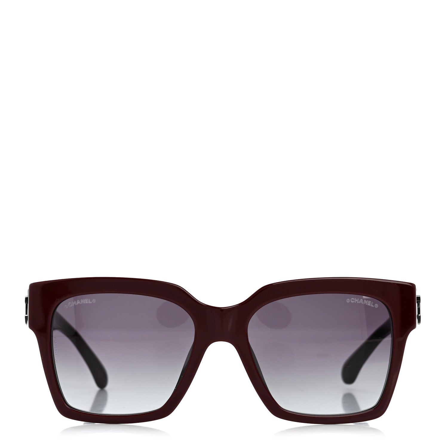 Acetate CC Butterfly Sunglasses 5557-A Burgundy
