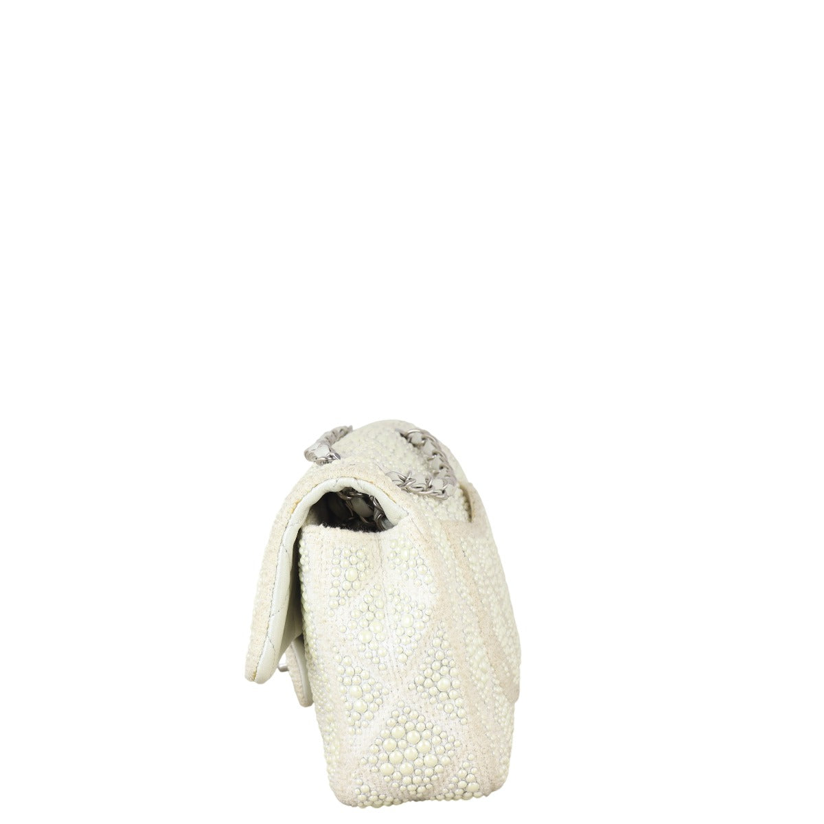 Chanel Classic Single Flap Medium Beaded