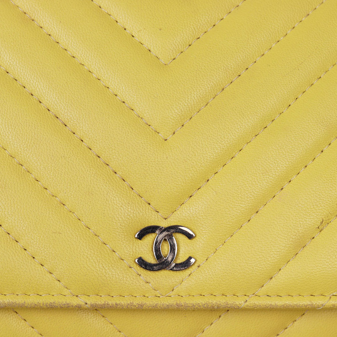 Chanel Classic Wallet on Chain Chevron