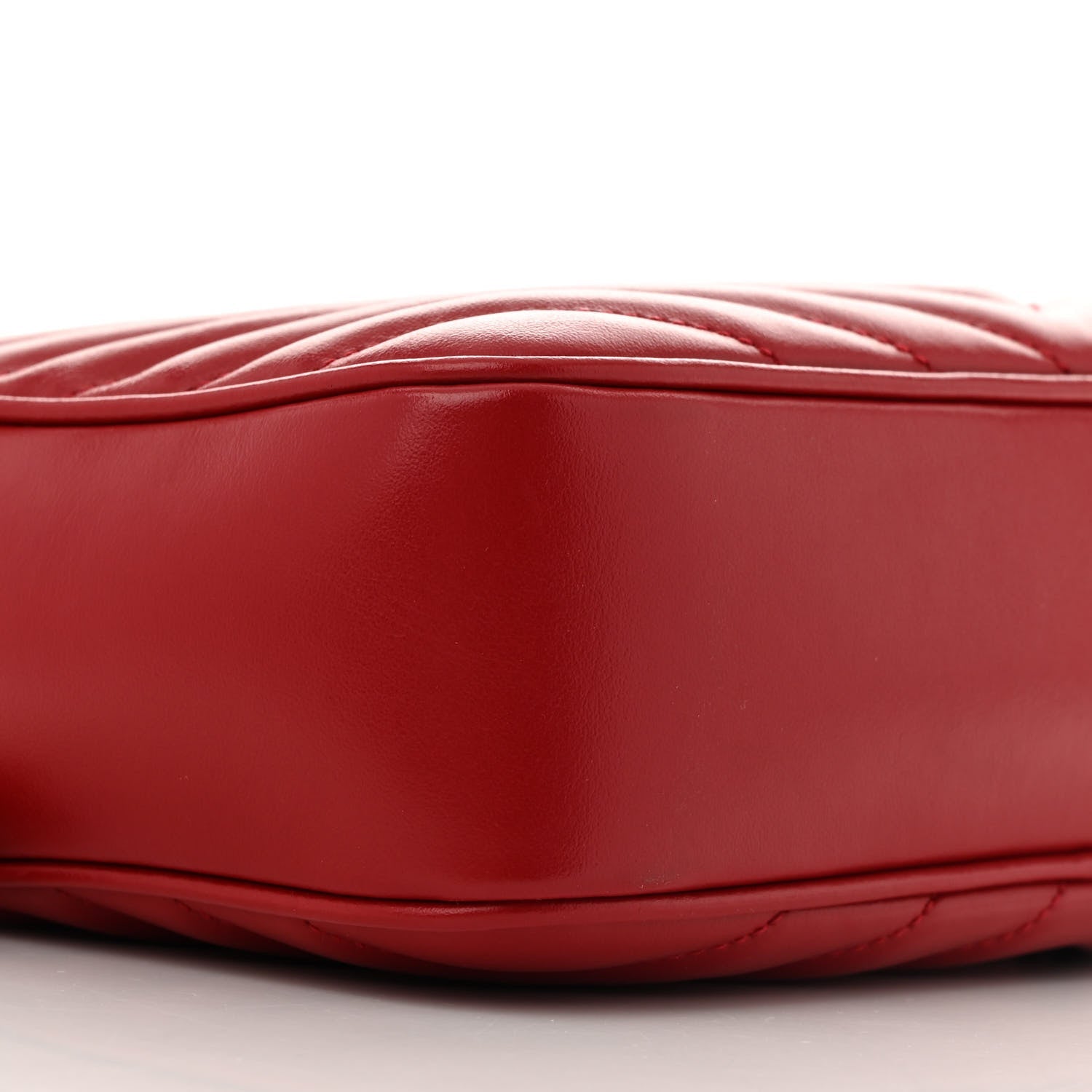 Calfskin Matelasse Monogram Lou Camera Bag Rouge Eros