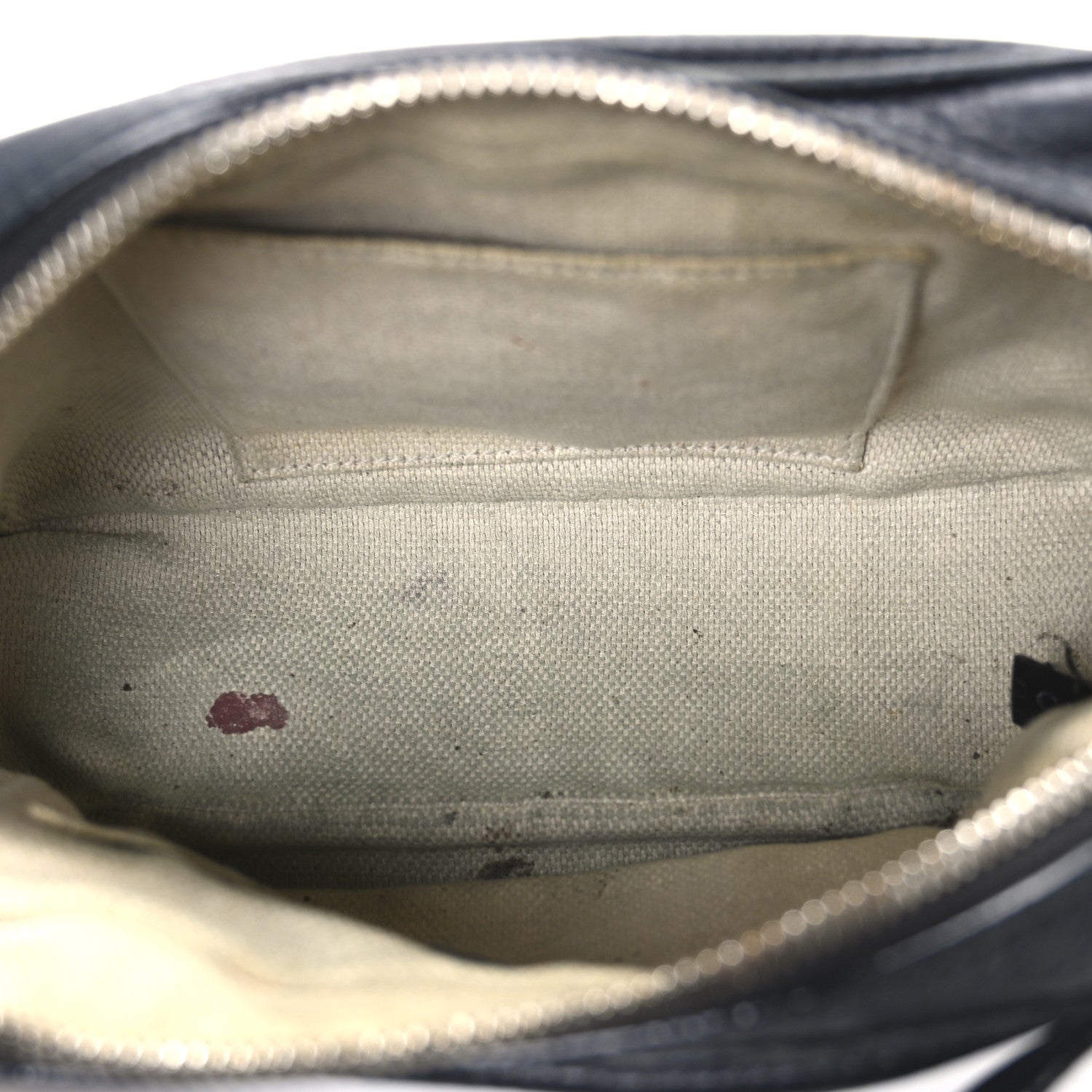 Pebbled Calfskin Small Soho Disco Bag Black