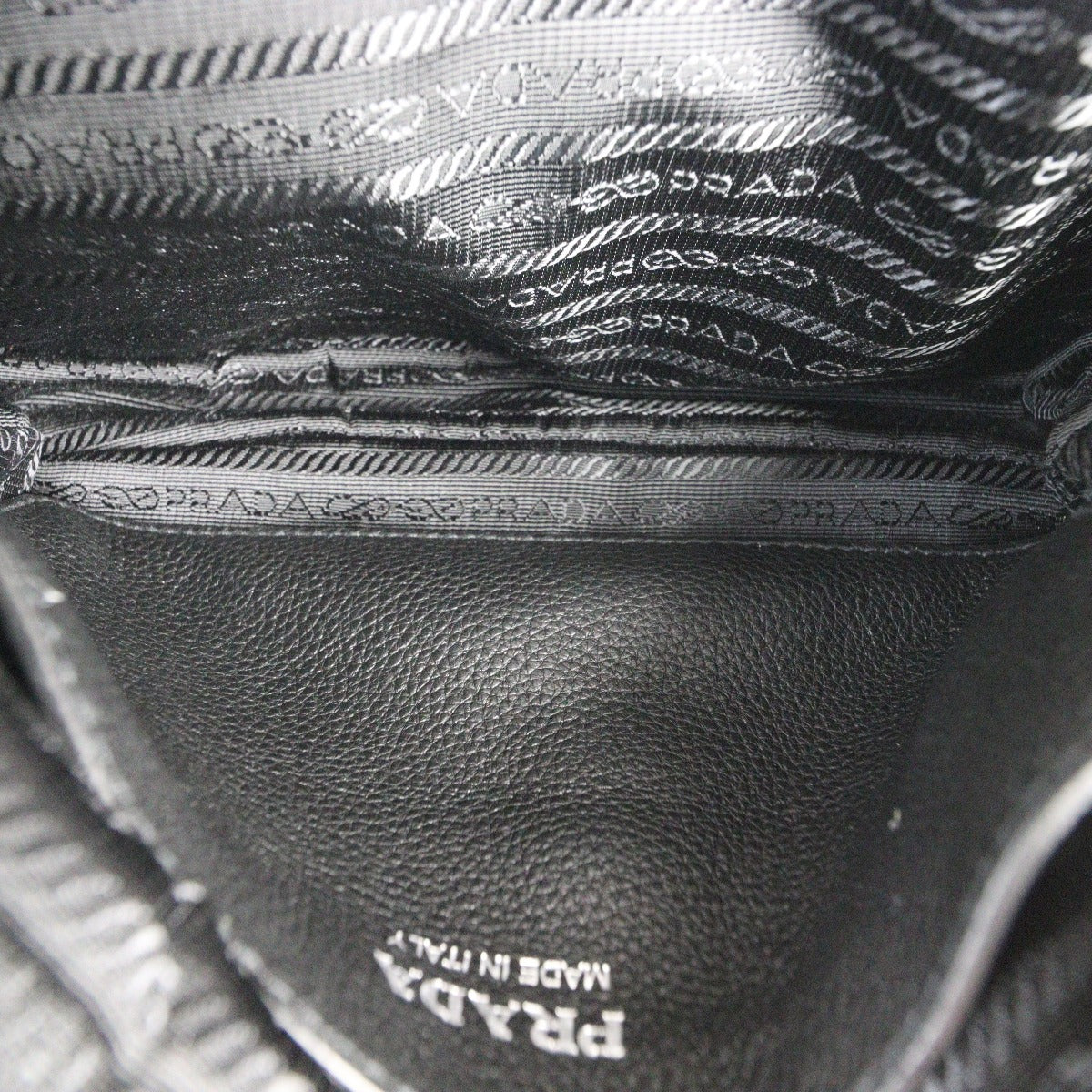 Prada Vitello Daino Double Zip Camera Bag