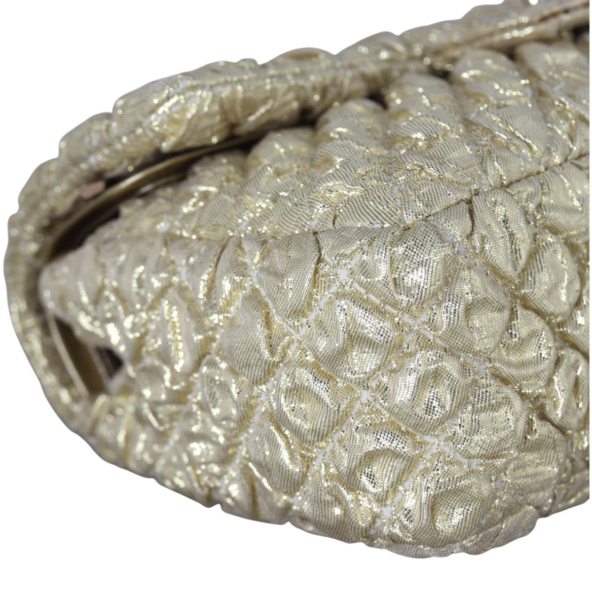 Chanel Classic Double Flap Small Metallic Bubble