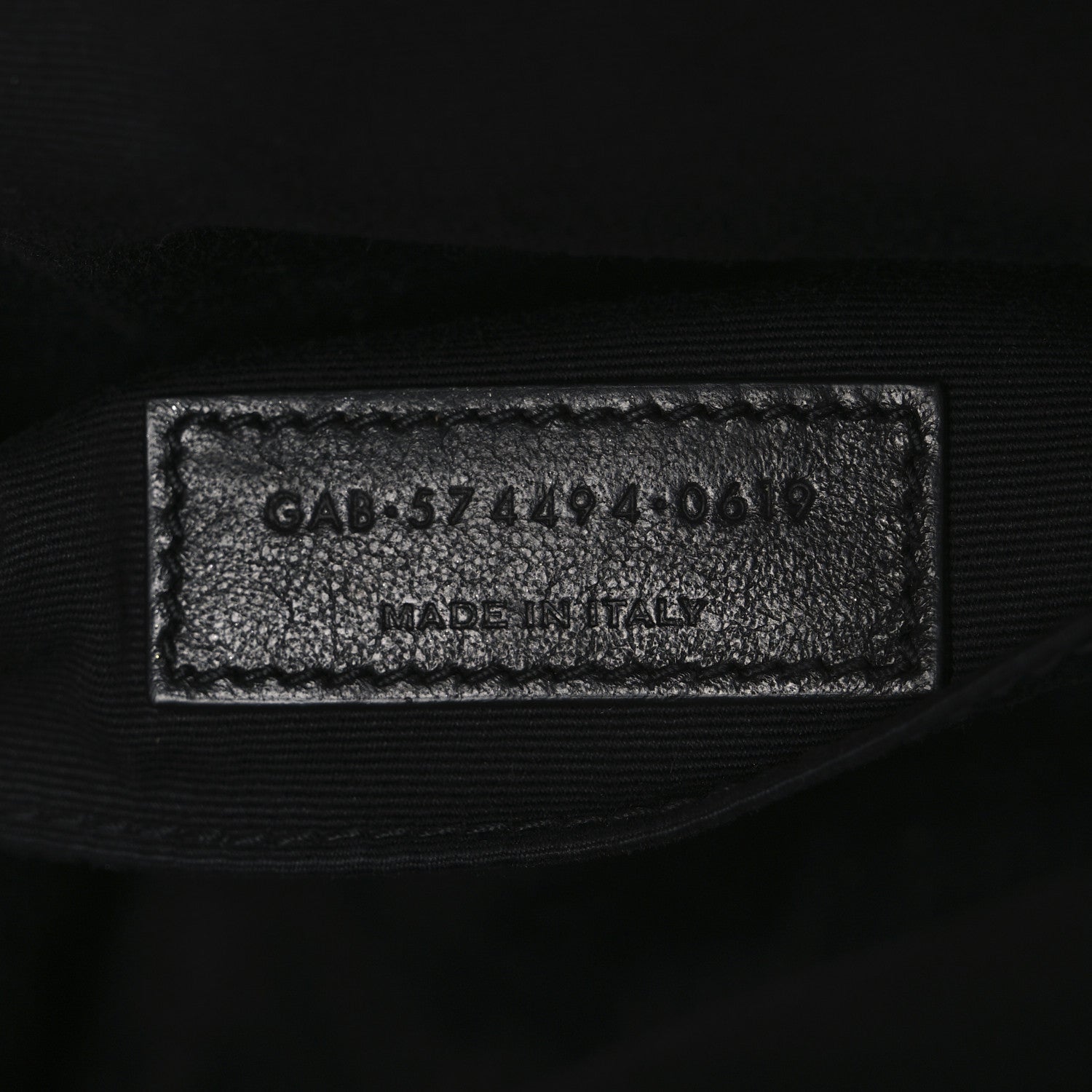 Calfskin Matelasse Monogram Lou Camera Bag Black