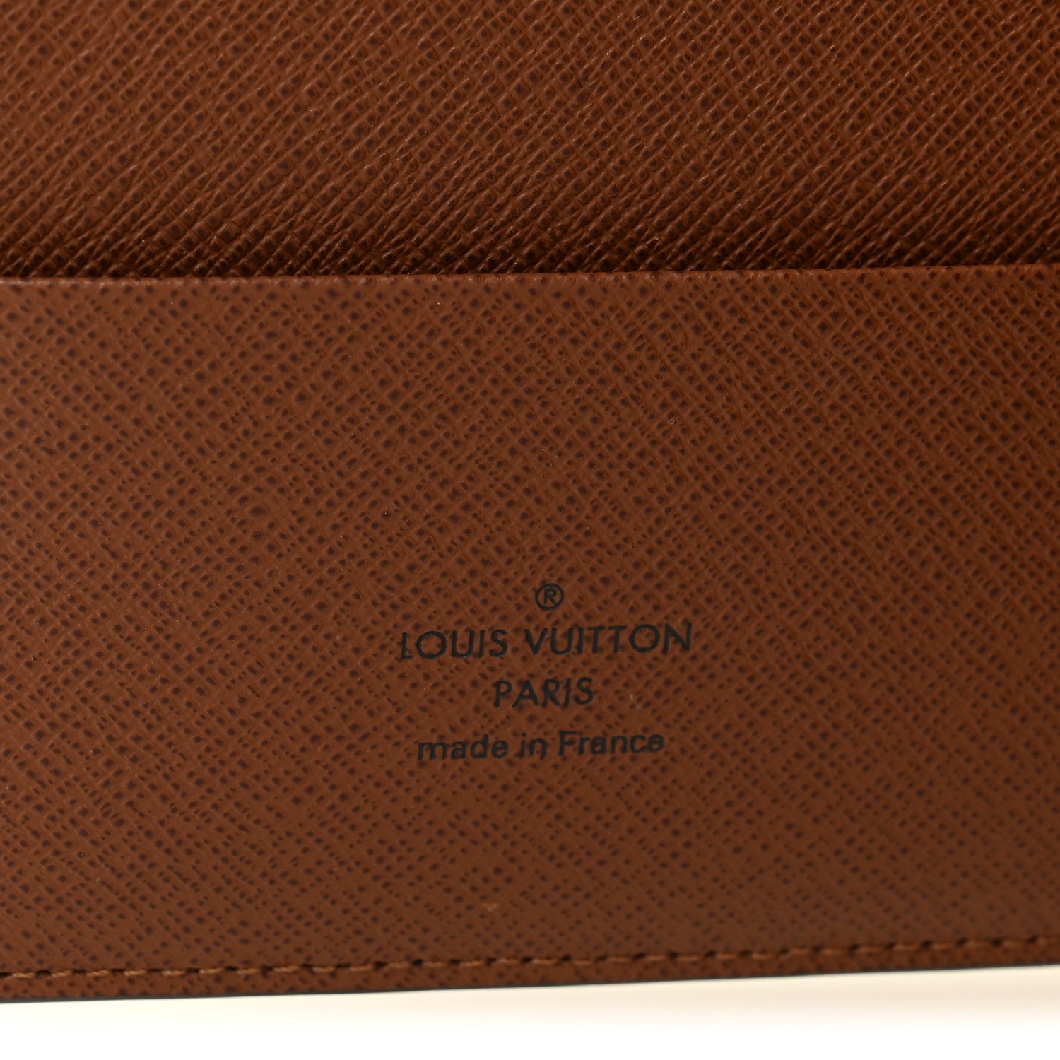 Monogram Large Ring Agenda Cover