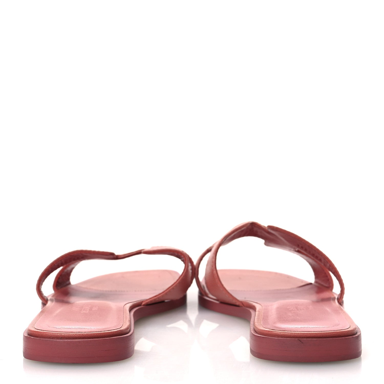 Goatskin Oran Sandals 37 Rouge Blush