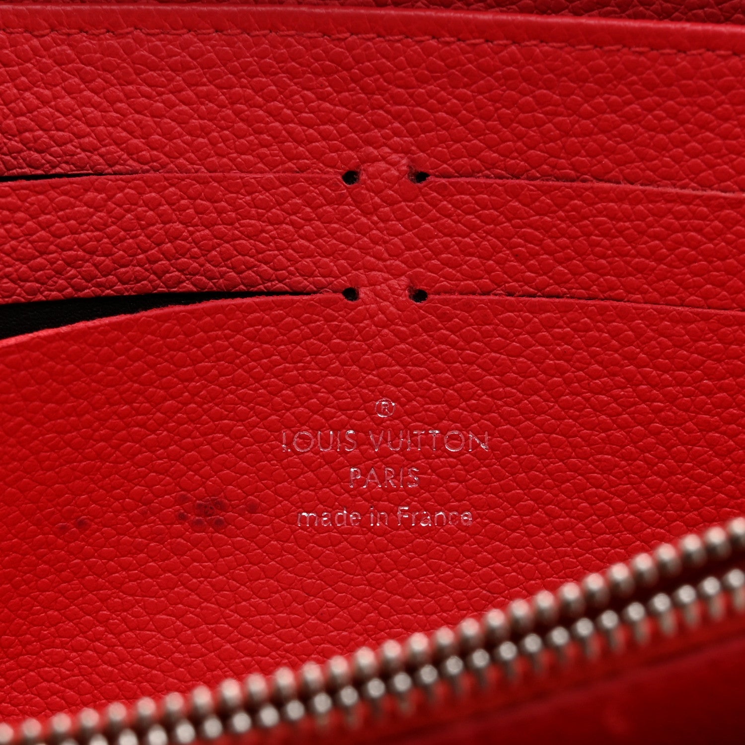 Empreinte Zippy Wallet Cherry