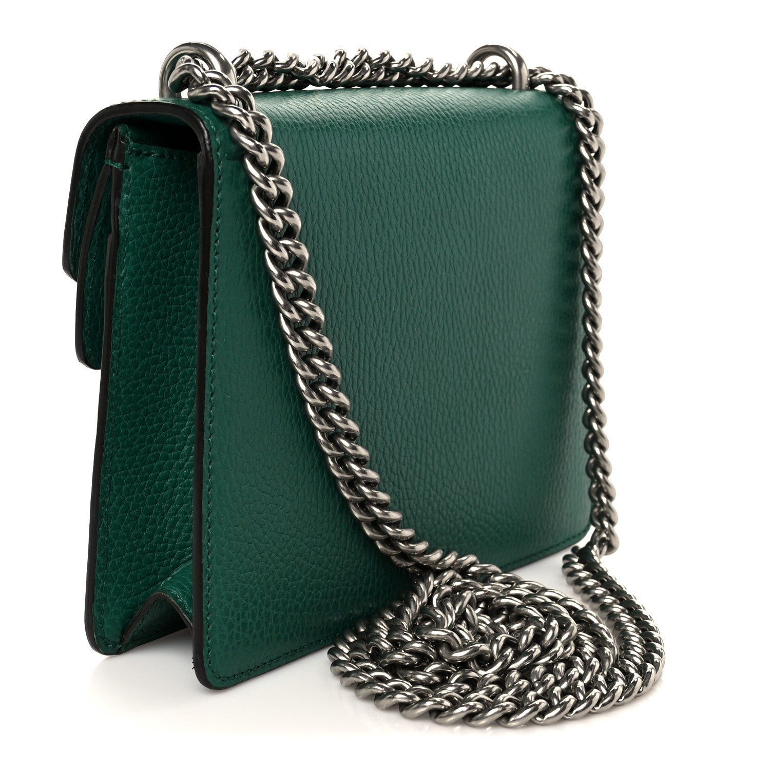 Calfskin Mini Dionysus Shoulder Bag Emerald