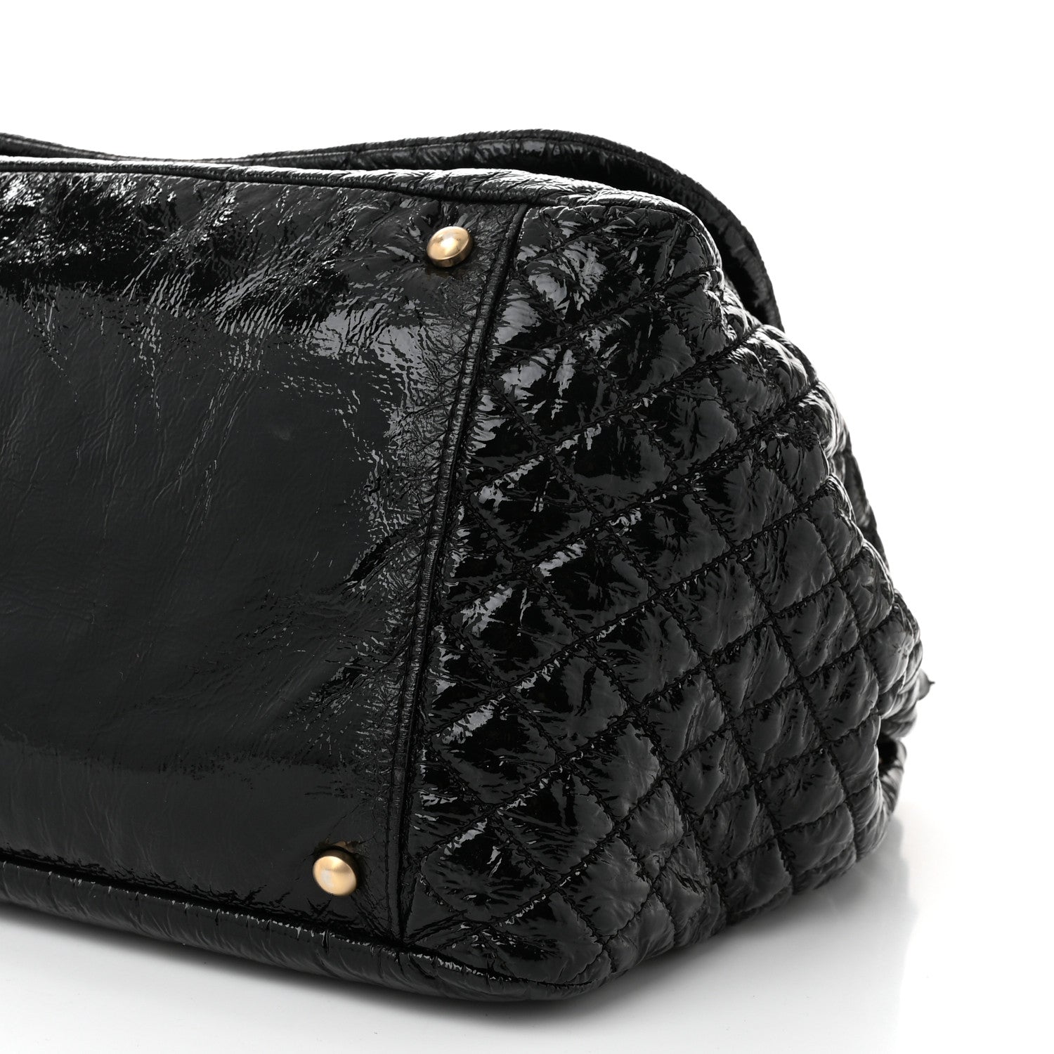 Vinyl XL Rock and Chain Flap Black