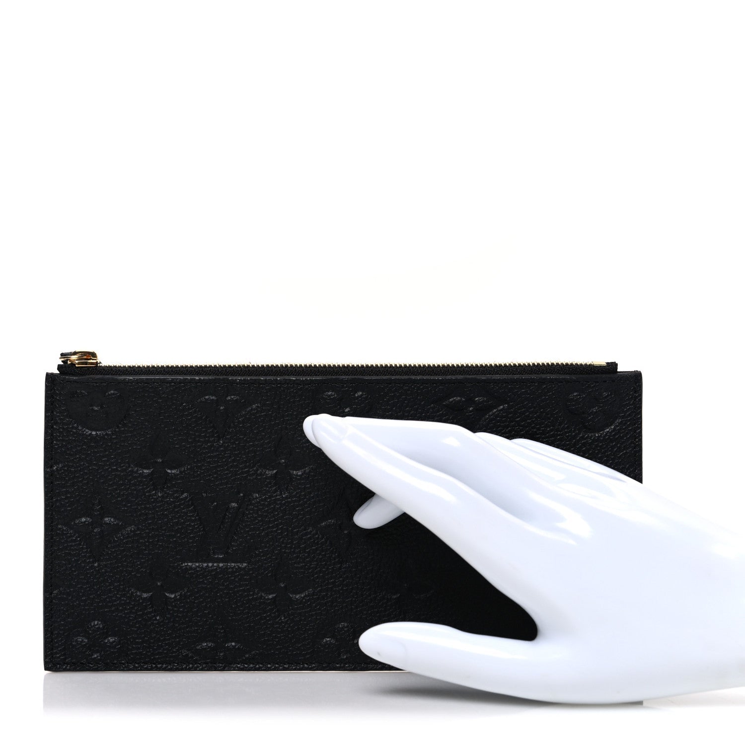 Empreinte Felicie Chain Wallet Zippered Insert Black