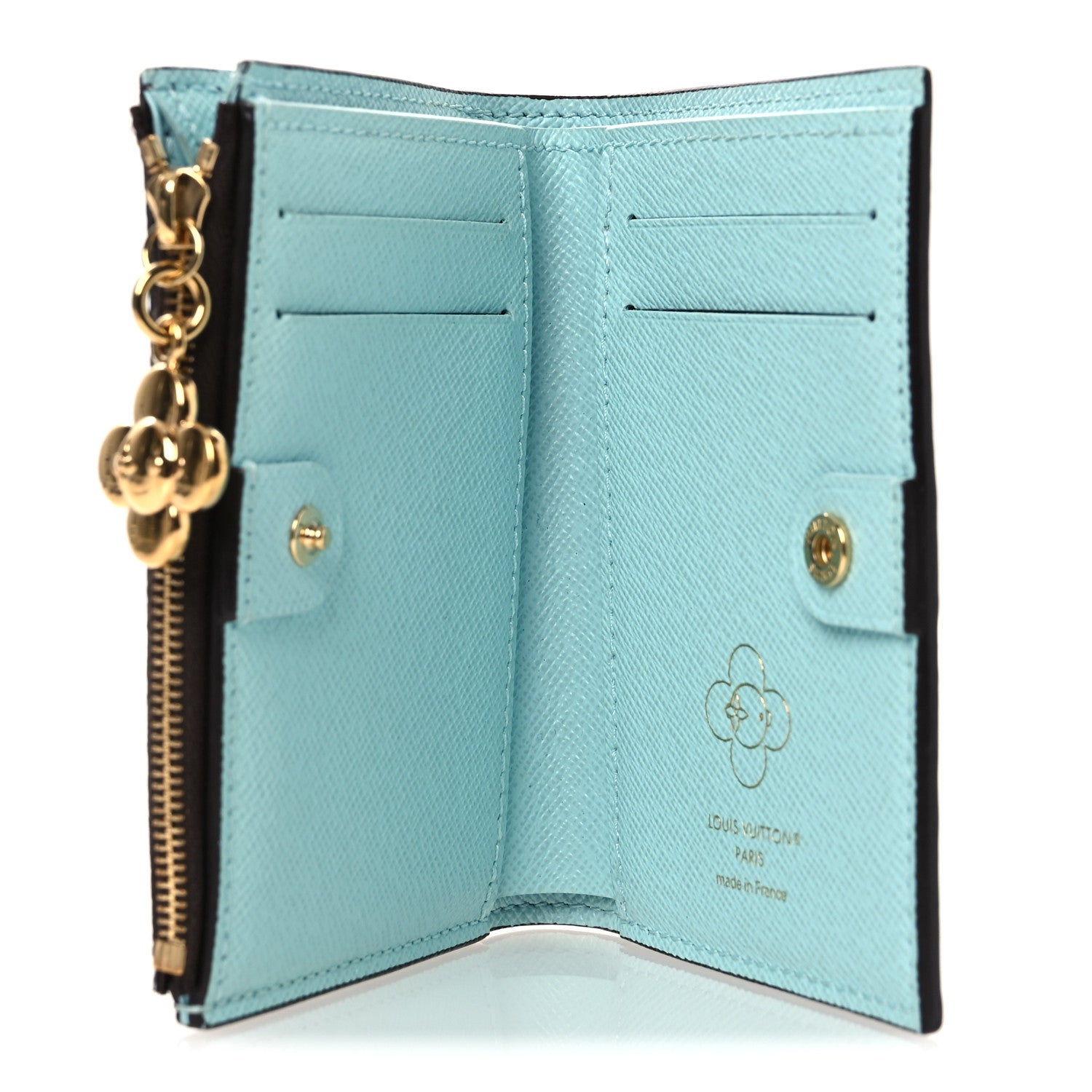 Monogram Snow Show Lisa Wallet Azur Frost