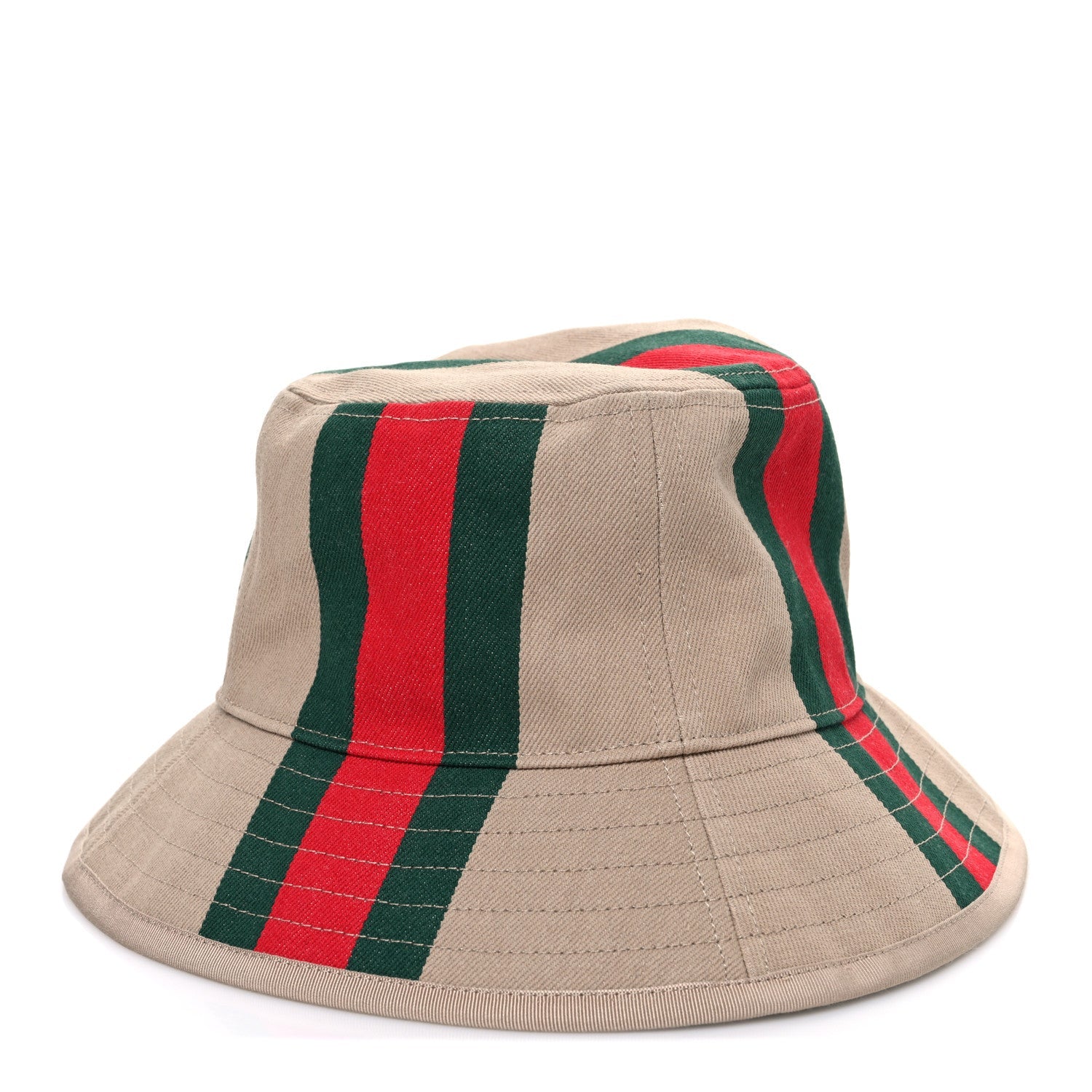 Monogram Canvas Web Bucket Hat M Beige