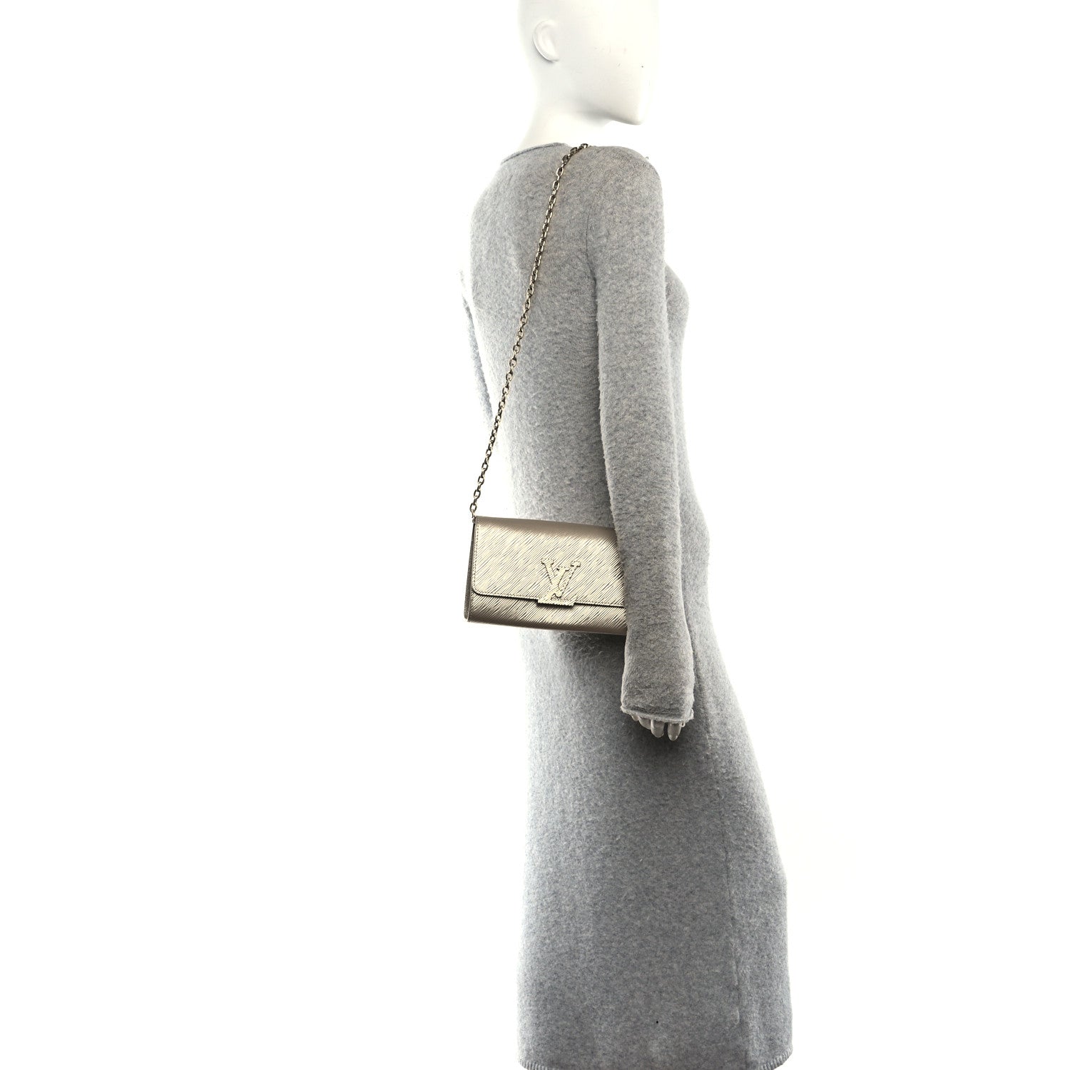Epi Pochette Louise NM Champagne