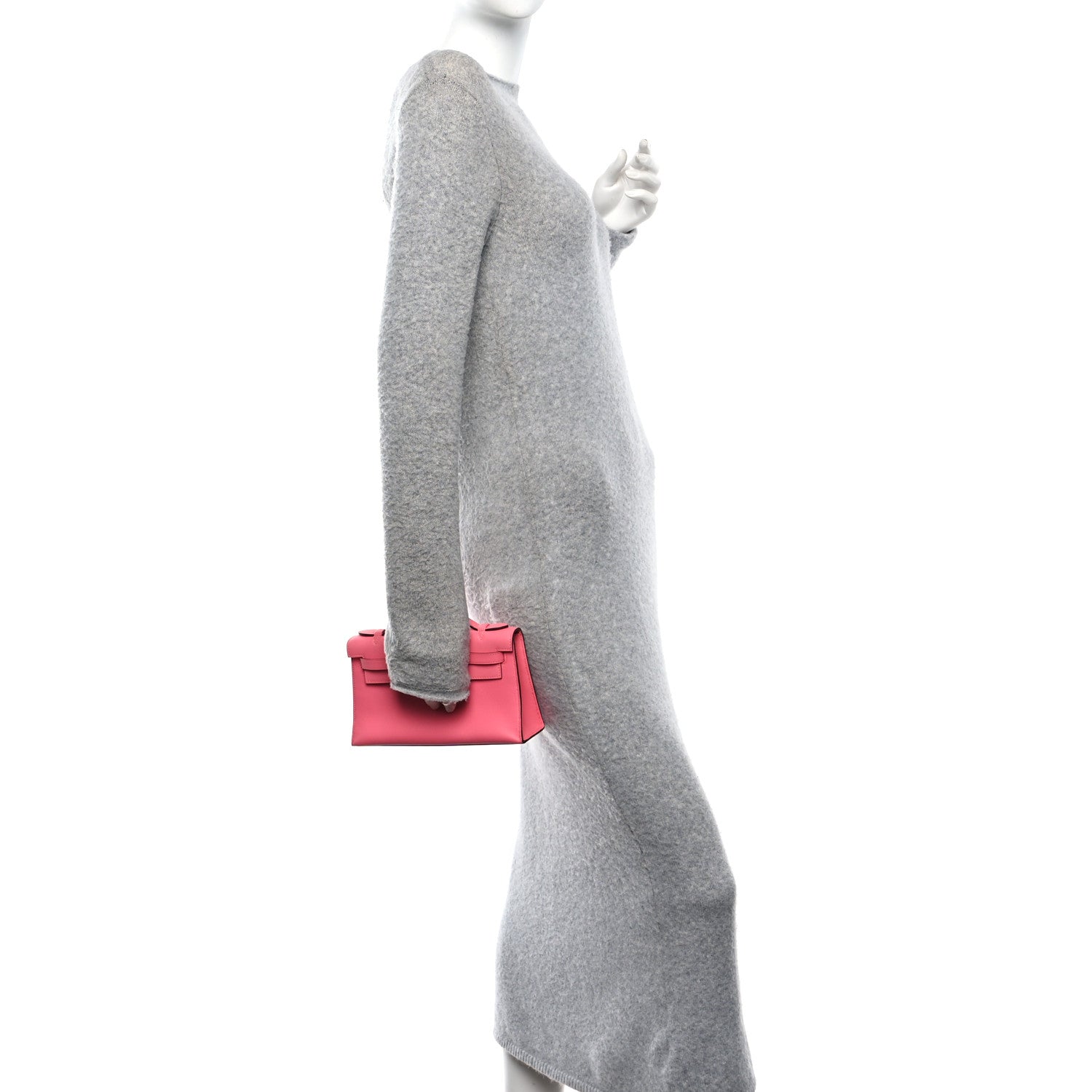 Swift Kelly Pochette Clutch Rose Azalee