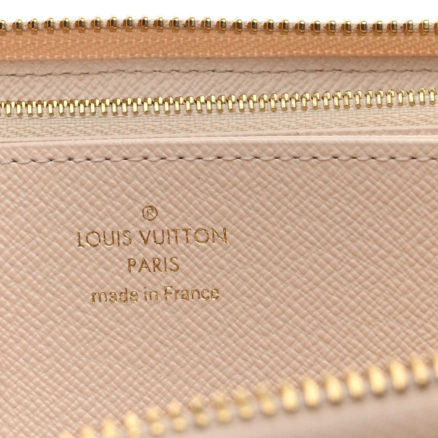 Damier Azur Nautical Zippy Wallet Gold