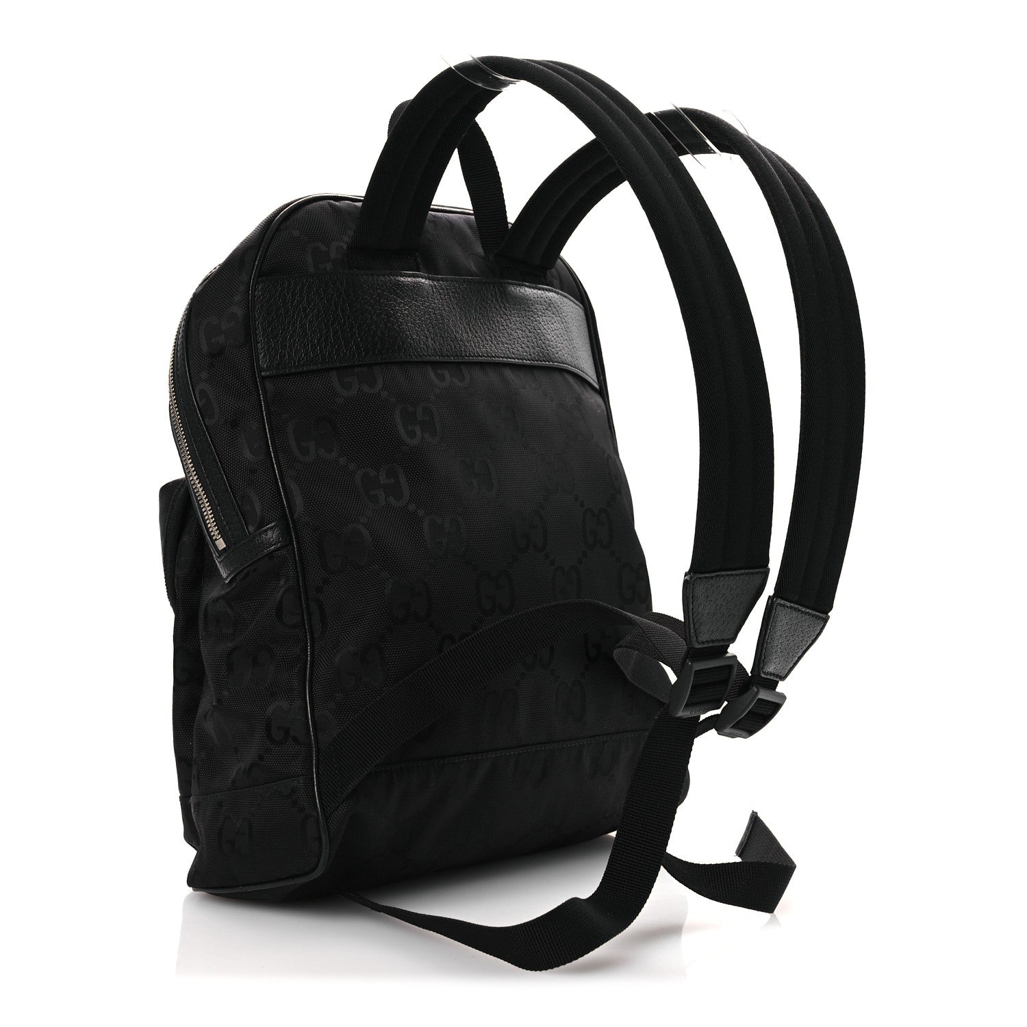 Econyl Nylon Monogram Off The Grid Backpack Black