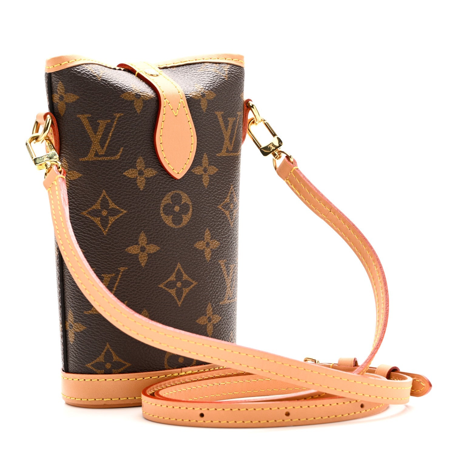 Monogram Fold Me Pouch