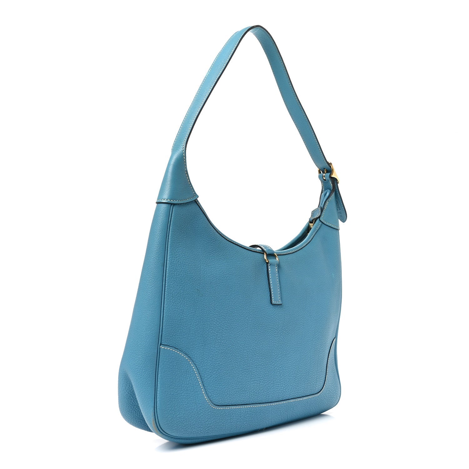 Togo Trim II 31 Shoulder Bag Blue Jean