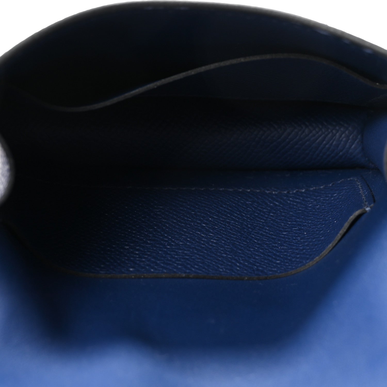 Epsom Constance Slim Wallet Bleu Saphir