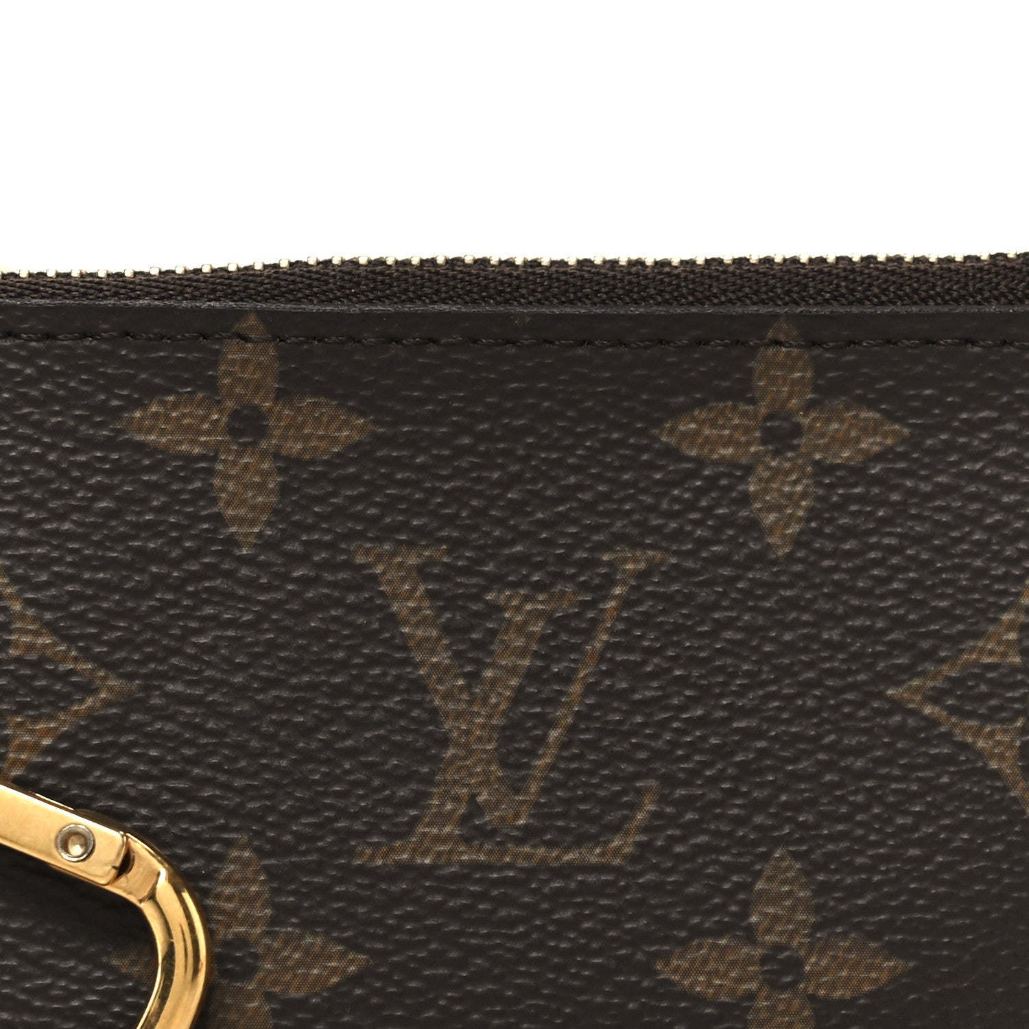 Monogram Key Pouch