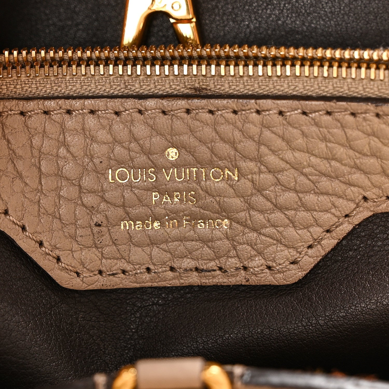 Taurillon Capucines MM Galet