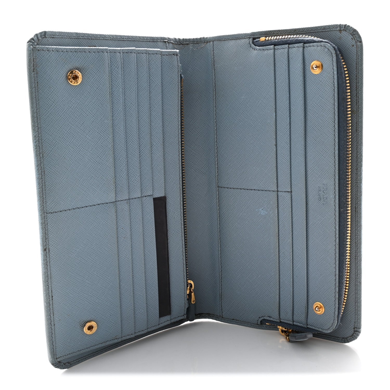Saffiano Metal Continental Wallet Astrale