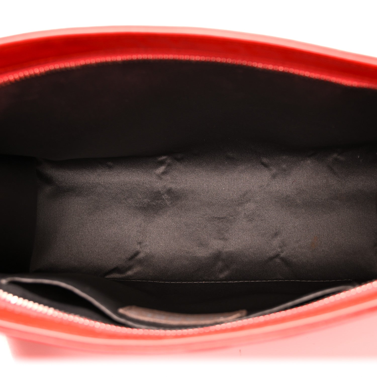 Patent Calfskin Lucky Symbols Pochette Coral