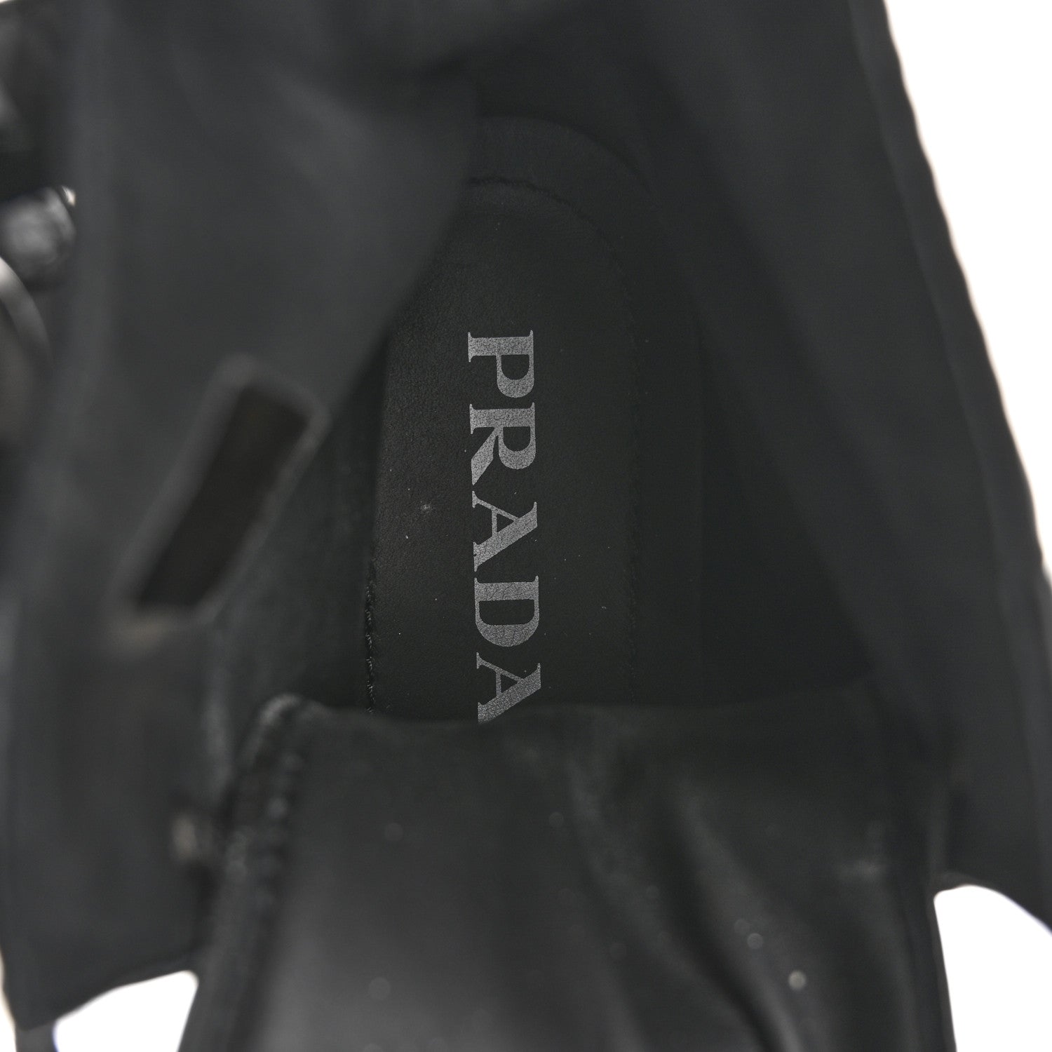 Spazzolato Rois Nylon Metal Triangle Logo Monolith Pouch Pocket 55mm Boots 36.5 Black