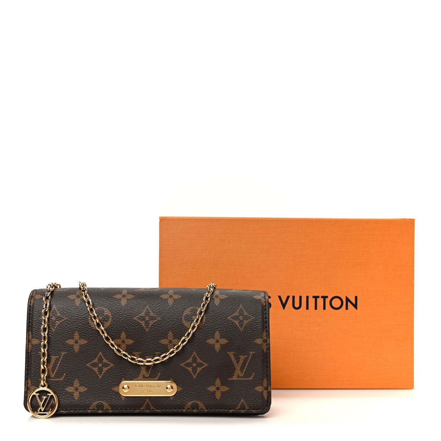 Monogram Lily Wallet On Chain