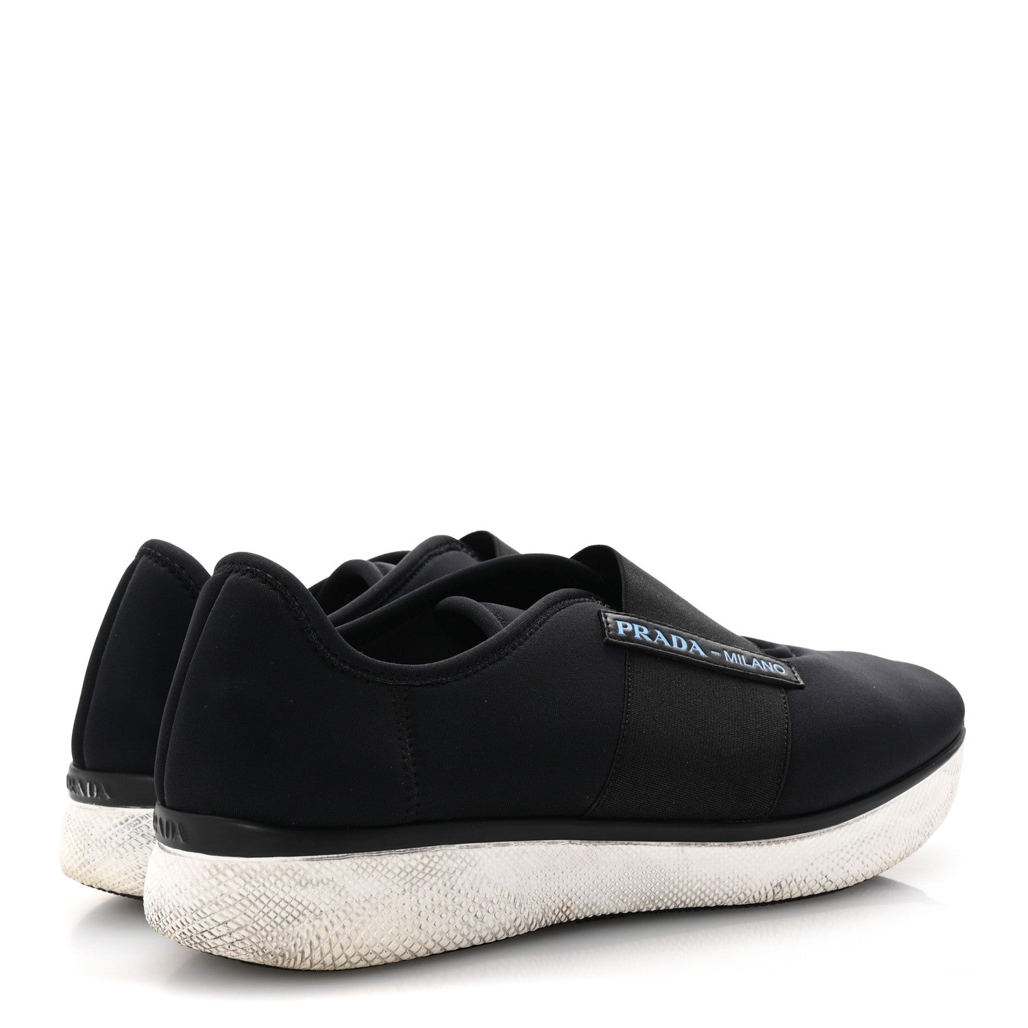 Neoprene Slip On Sneakers 39 Black