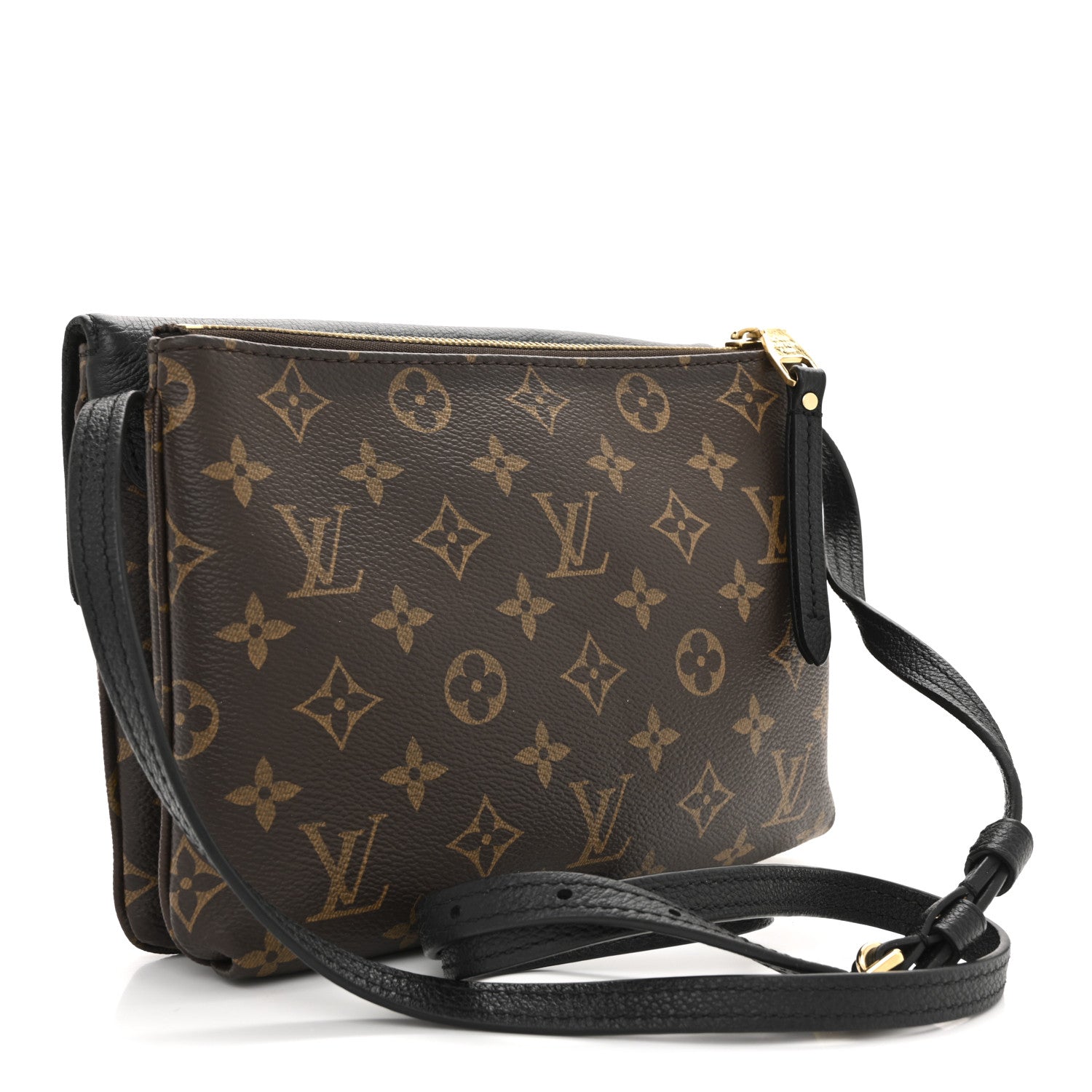 Monogram Twice Pochette Black