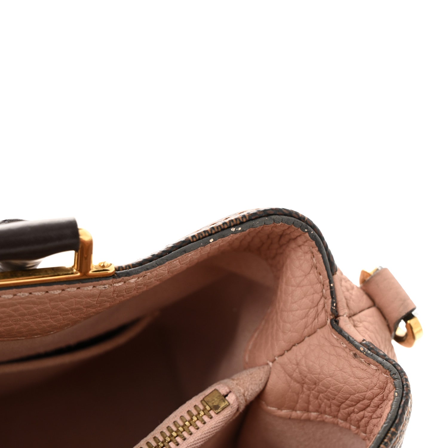 Damier Ebene Cuir Taurillon Brittany Magnolia