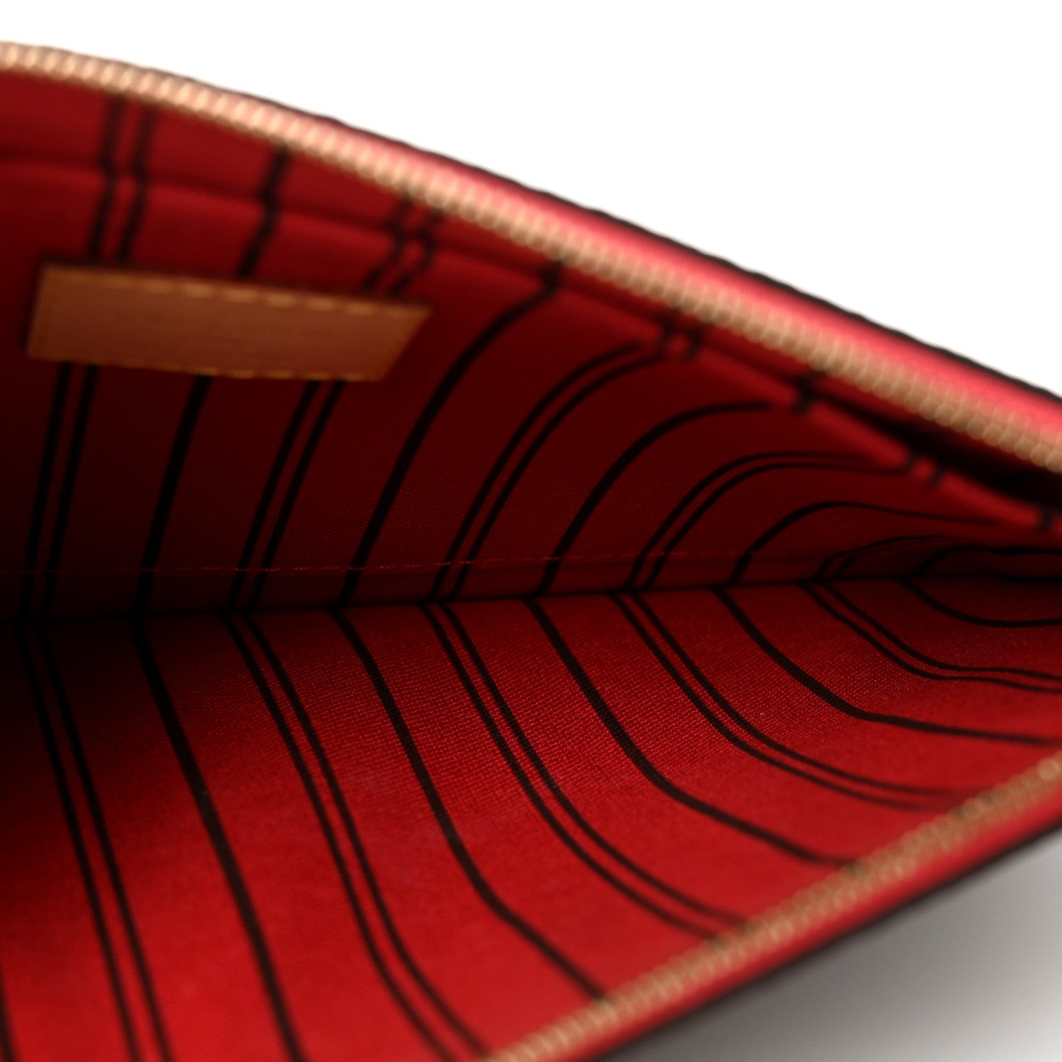 Monogram Neverfull MM GM Pochette Cherry
