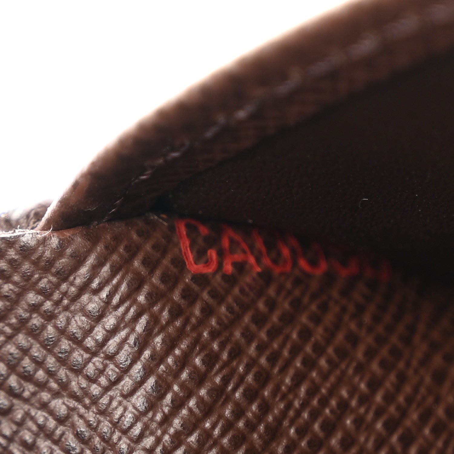 Damier Ebene French Purse Wallet